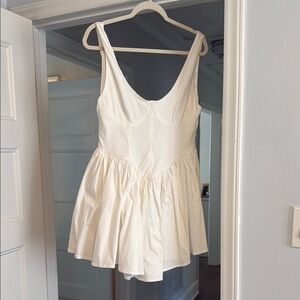 12th Tribe Cream Mini Dress